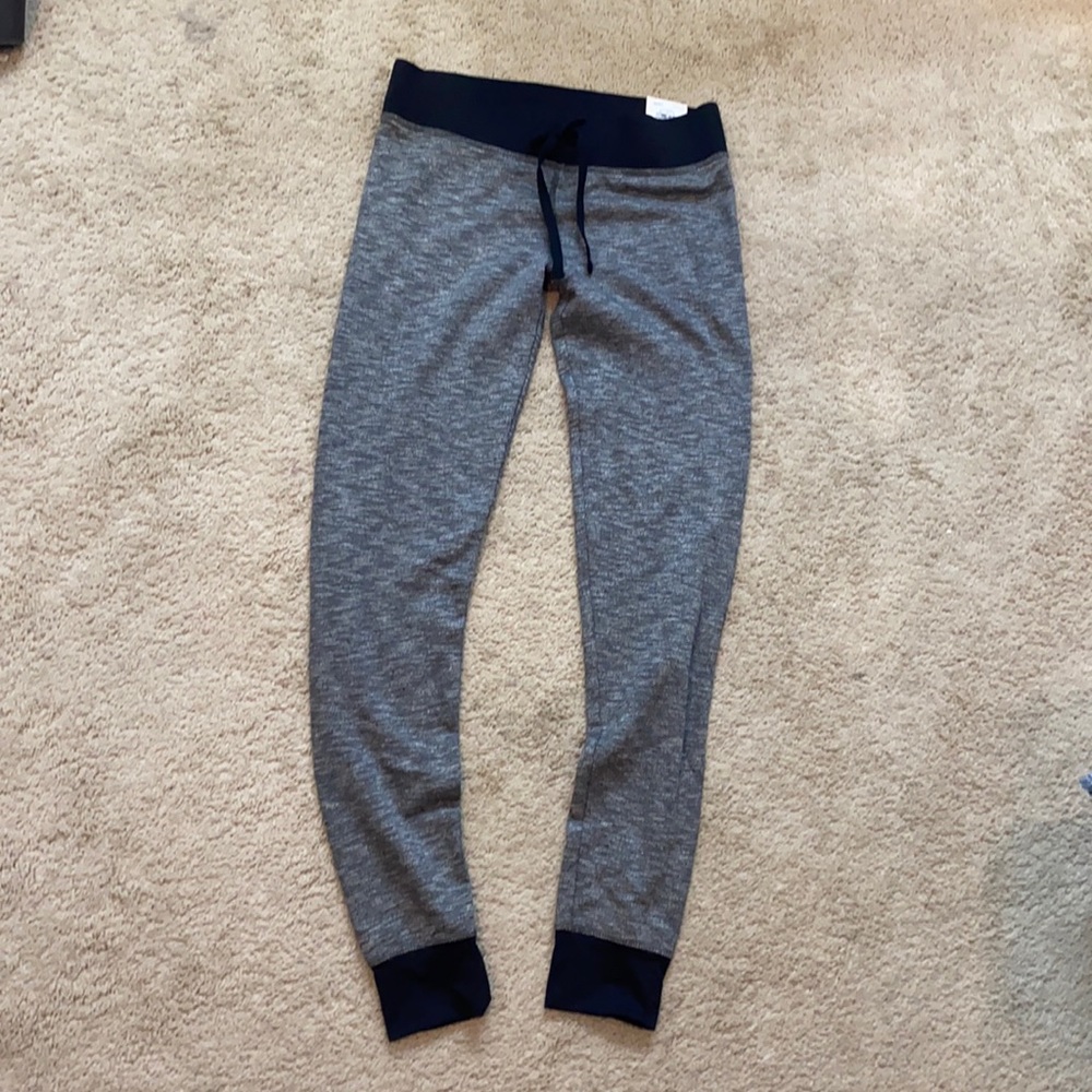 Gray sweatpants